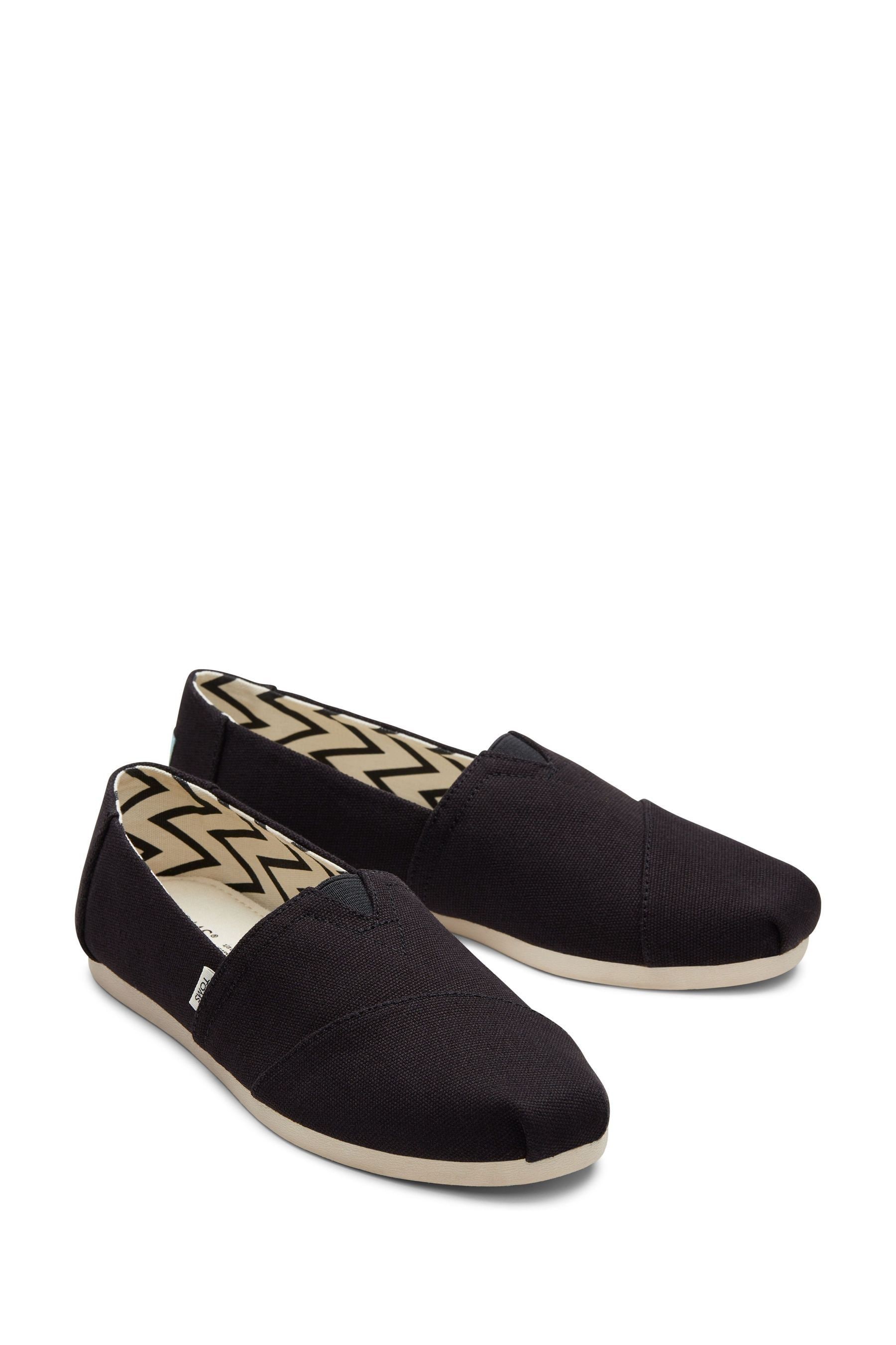 TOMS Vegan Alpargata Recycled Cotton Canvas Shoes
