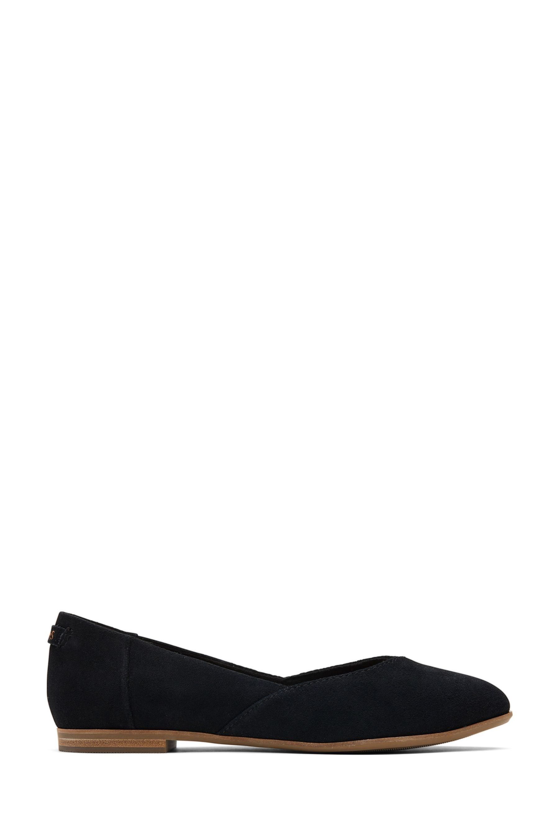 Buy TOMS Black Jutti Neat Suede Shoes from the Next UK online shop
