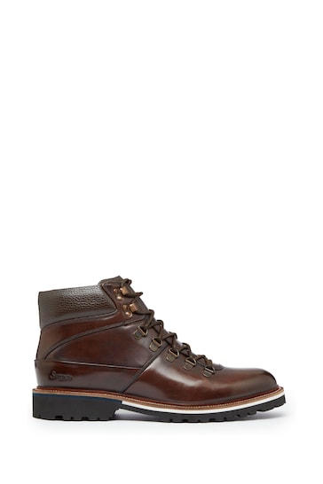 Oliver Sweeney Rispond Leather Brown Hiking Boots