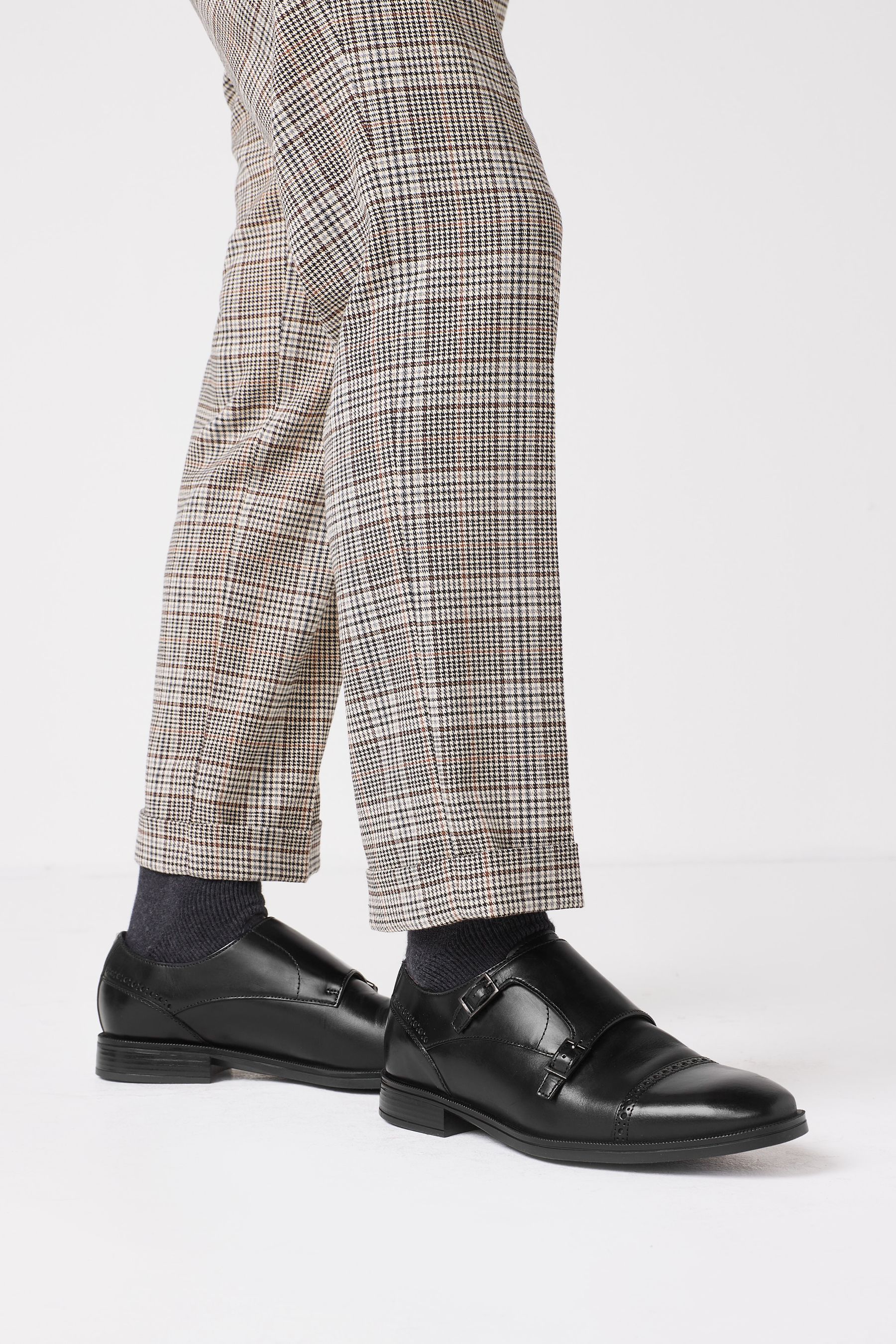 Buy Signature Leather Double Monk Strap 