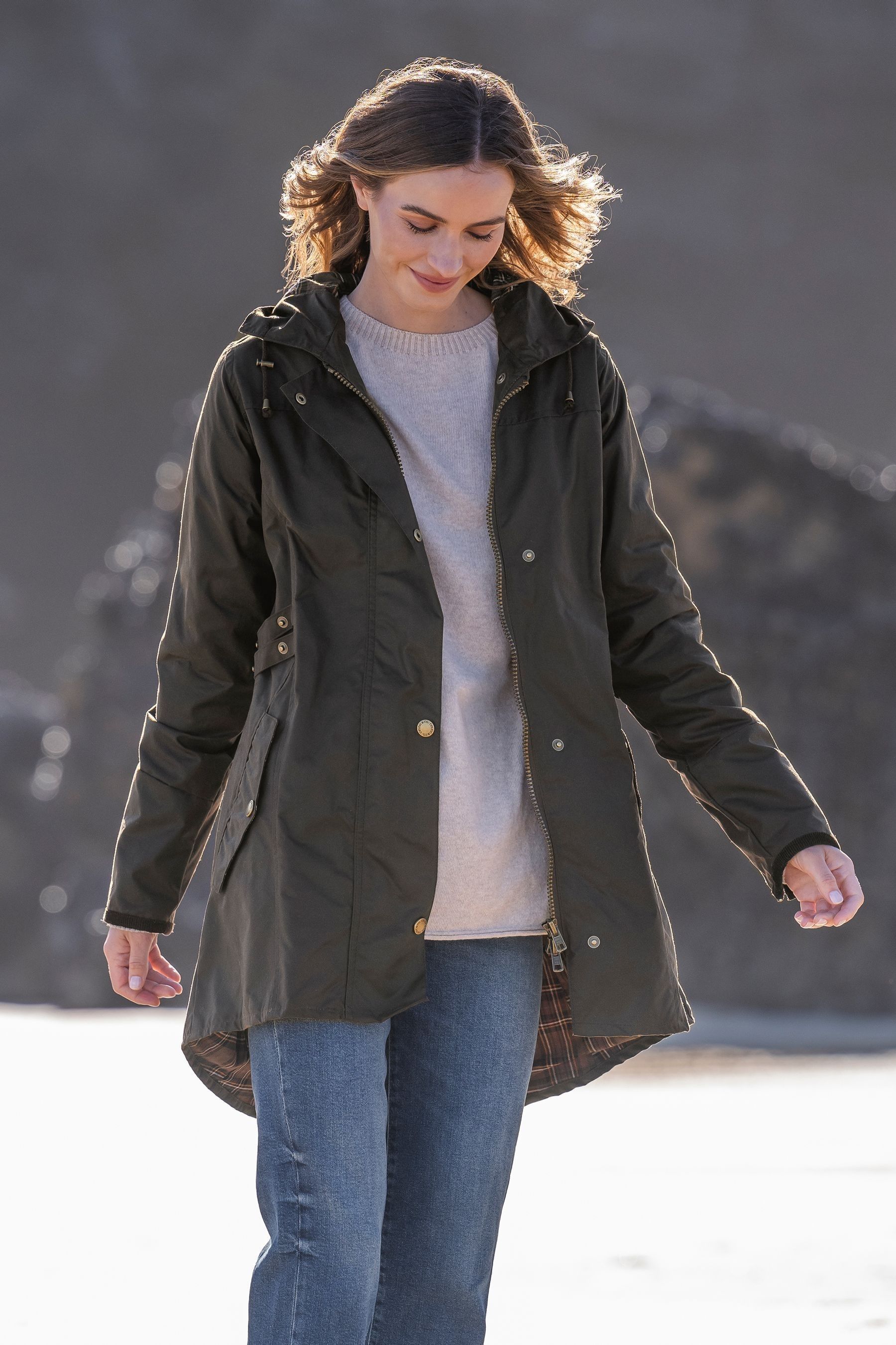 Buy Celtic Co Brown Waxed Riding Coat from the Next UK online shop