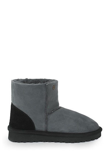 Celtic & Co. Womens Grey Celt Shortie Boots