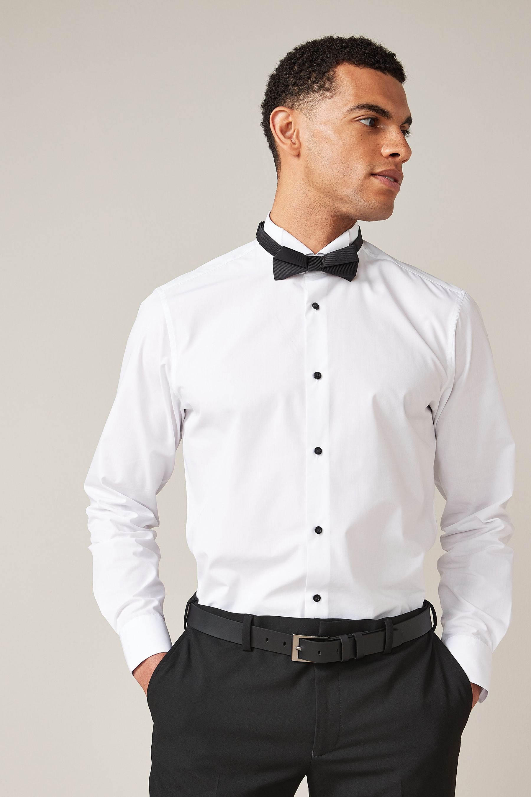 Dinner shirt and bow tie discount