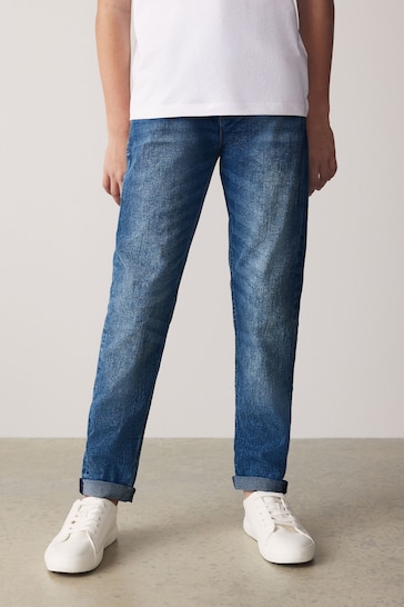 Acid Denim Tapered Fit Five Pocket Jeans (3-17yrs)