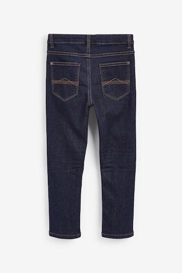 Blue Dark Skinny Fit Cotton Rich Stretch Jeans (3-17yrs)