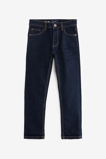 Blue Dark Regular Fit Cotton Rich Stretch Jeans (3-17yrs)