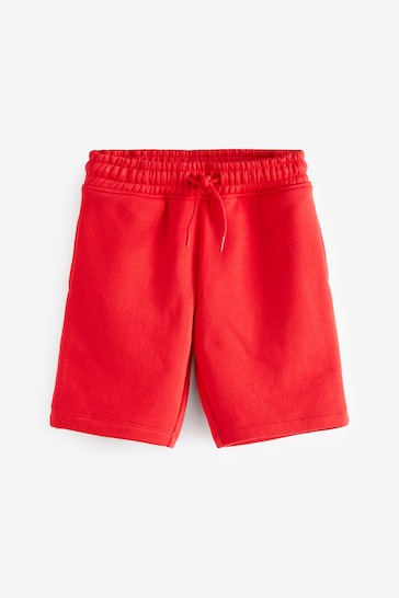 Red 1 Pack Basic Jersey Shorts (3-16yrs)