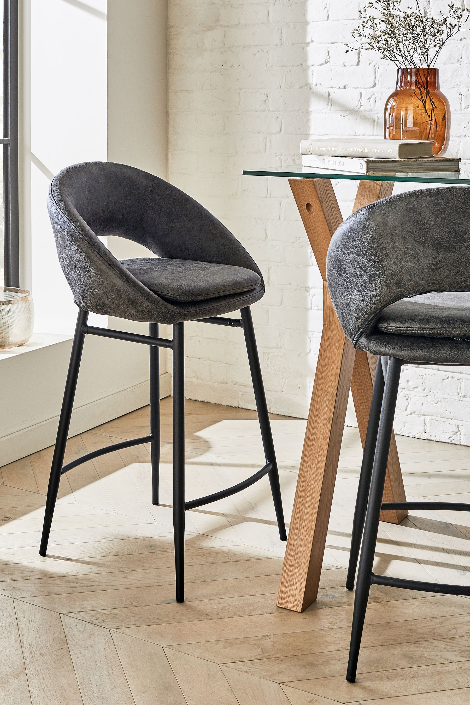 Grey bar cheap stools next