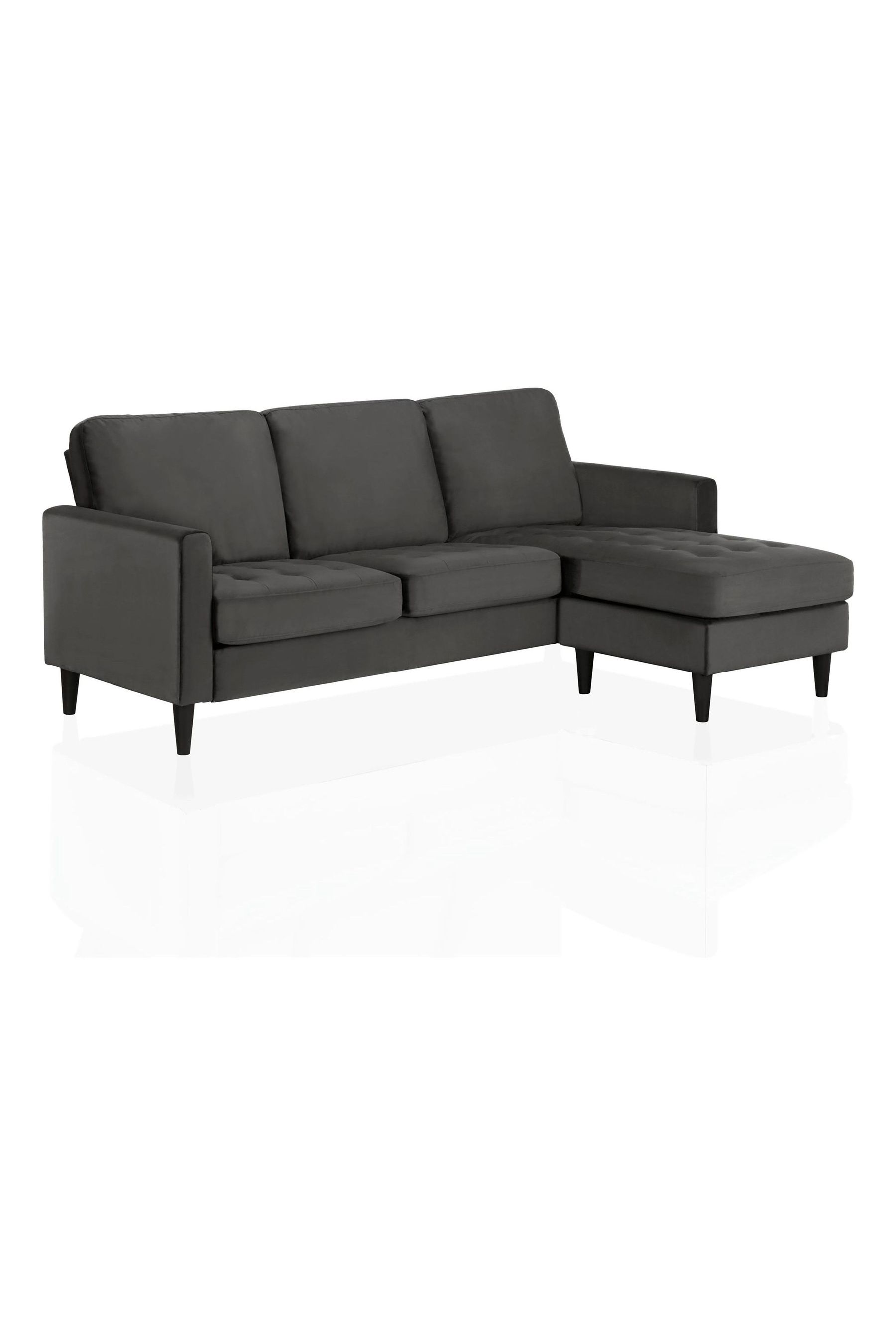 Denim sectional store sofa ikea