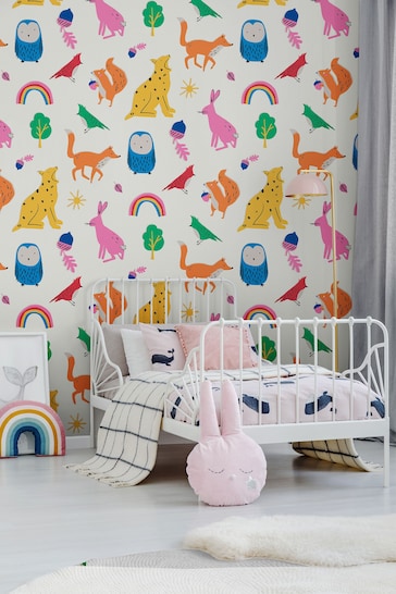 Buy Joules Country Critters Heroes Wallpaper from the Next UK online shop