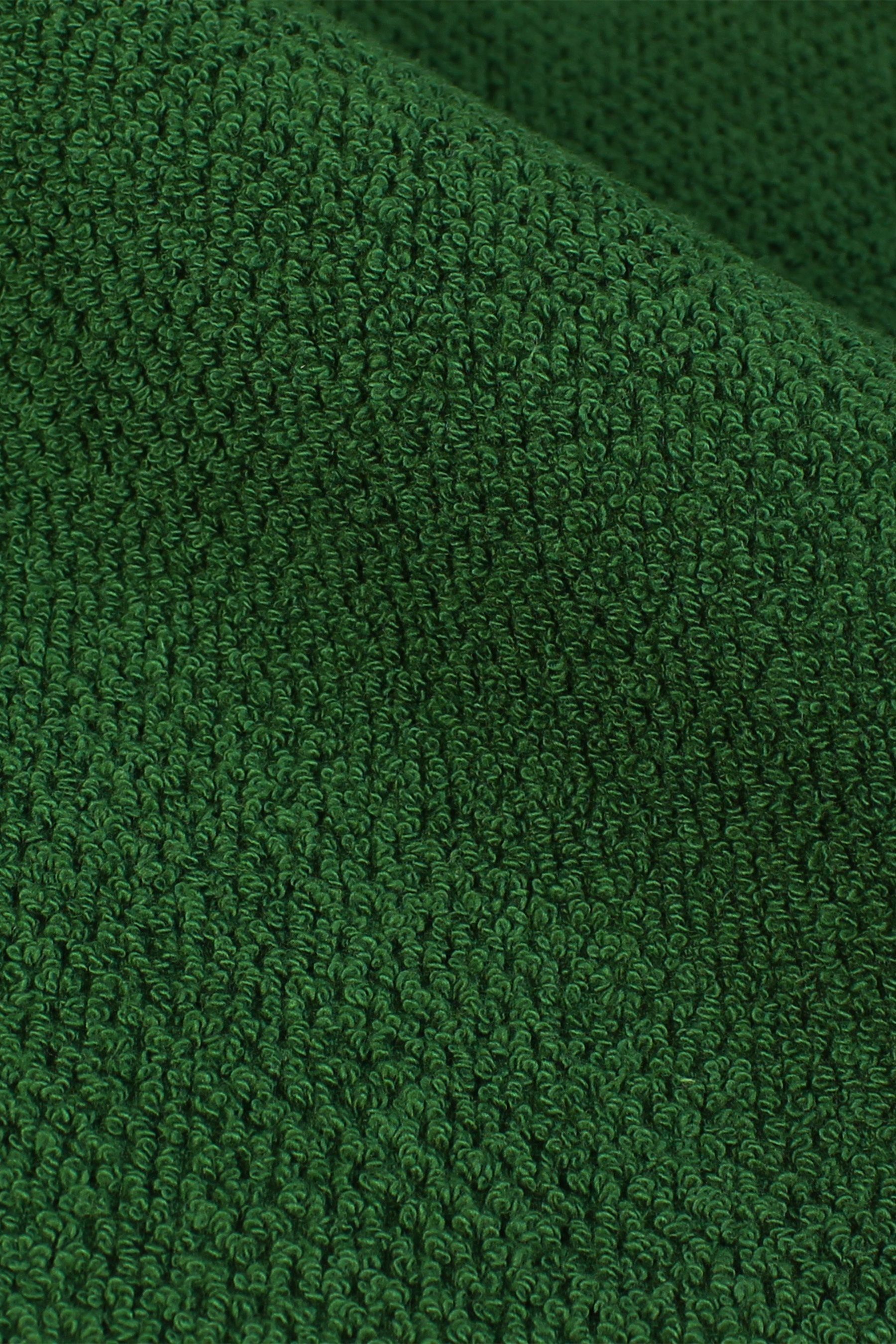 Buy furn. 4 Piece Dark Green Textured Towel Bale from the Next UK