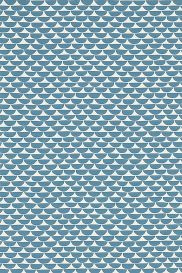 Scion Blue Kielo Wallpaper Sample Wallpaper