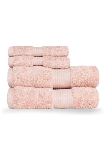 Riva Paoletti 4 Piece Pink Cleopatra Towel Bale