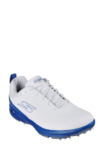 Skechers White Go Golf Pro 5 Hyper Golf Mens Shoes