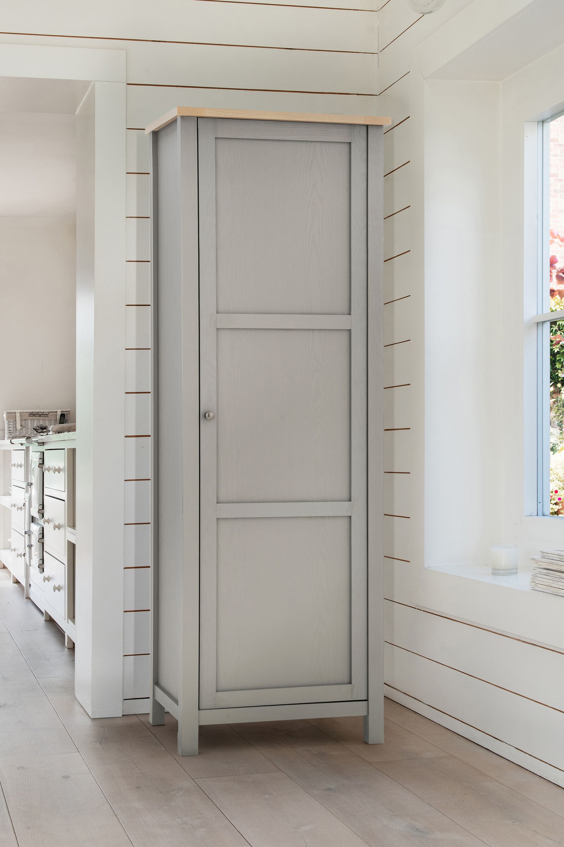 Larder on sale cupboard grey
