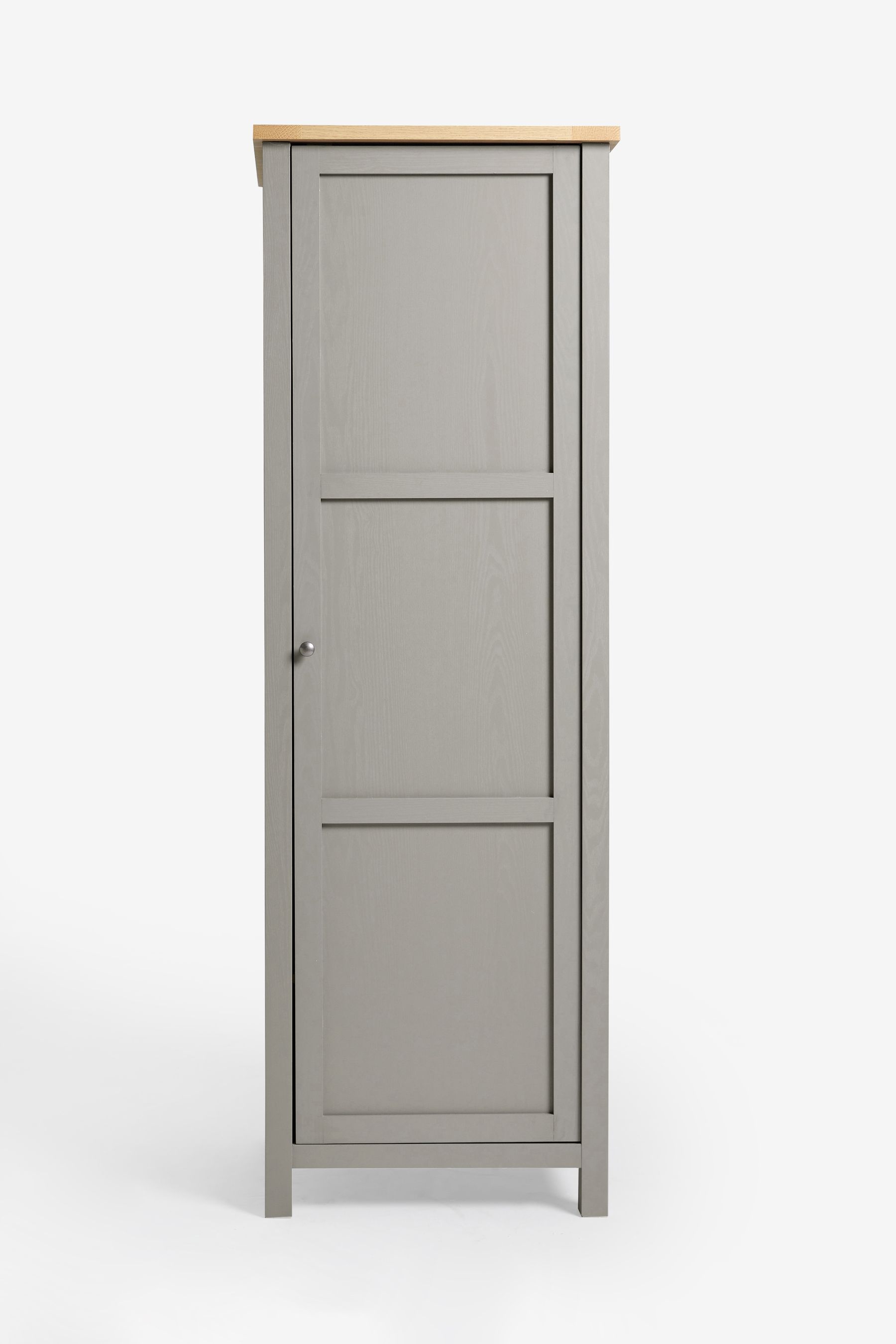 Dove Grey Malvern Oak Effect Kitchen Larder Cupboard