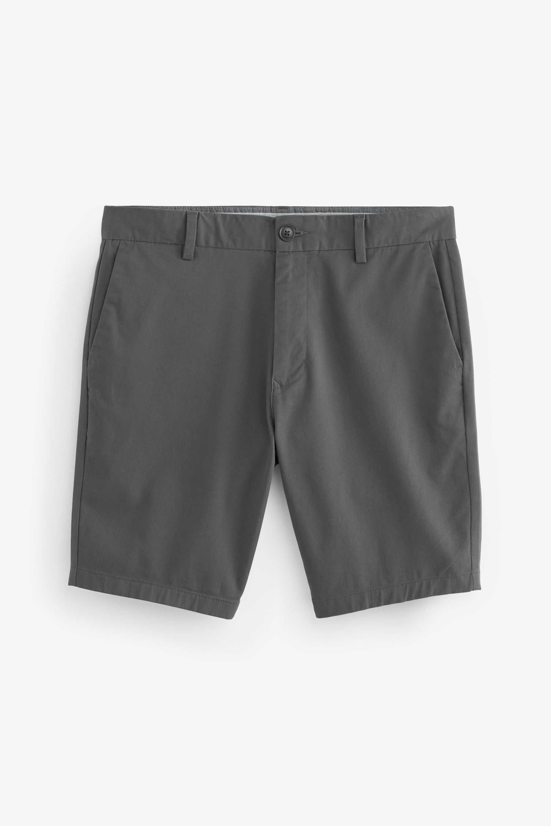 Buy Charcoal Grey Skinny Stretch Chinos Shorts from the Next UK