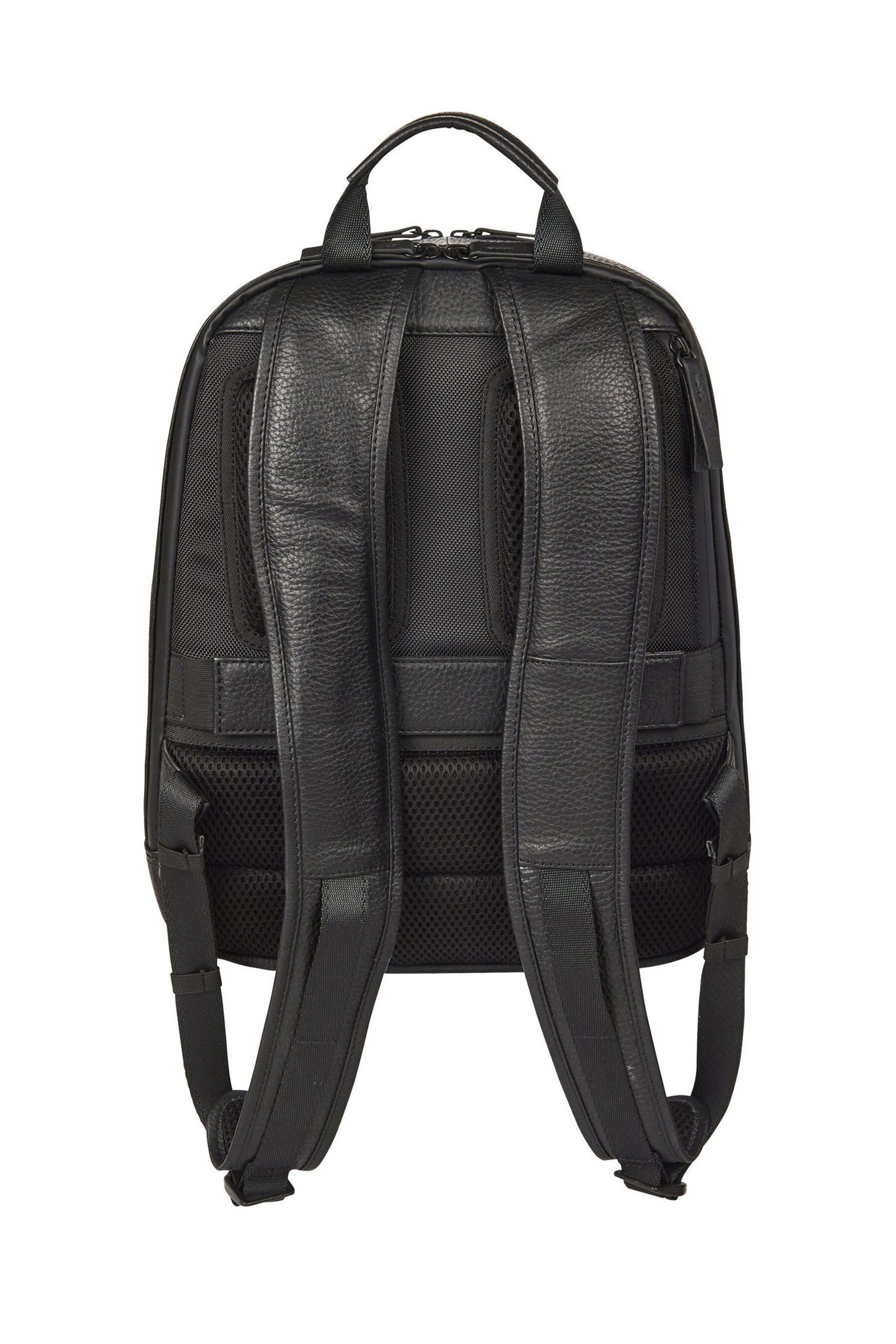 Osprey black shop leather backpack