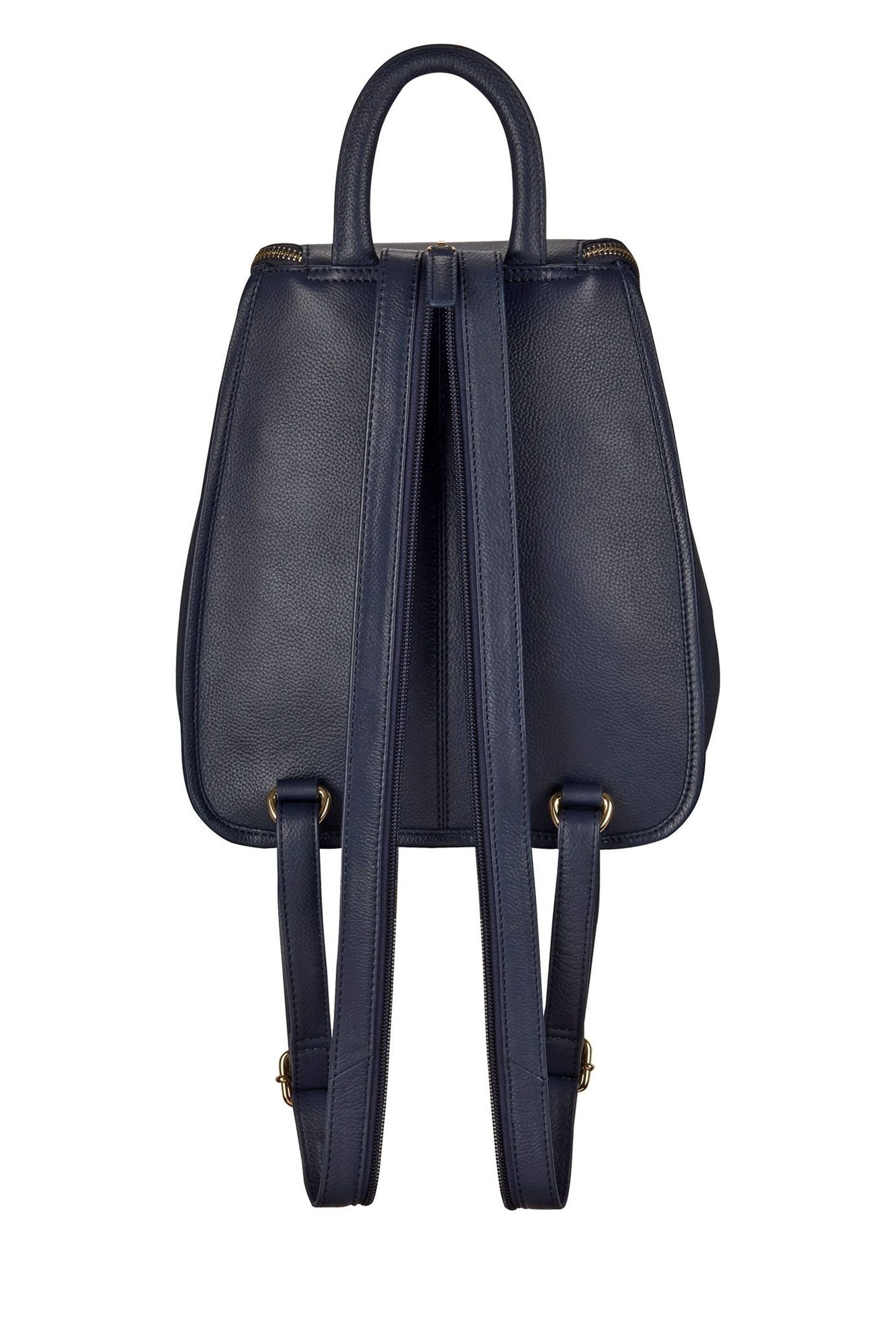 OSPREY LONDON Nappa Leather Suede Rhoda Backpack