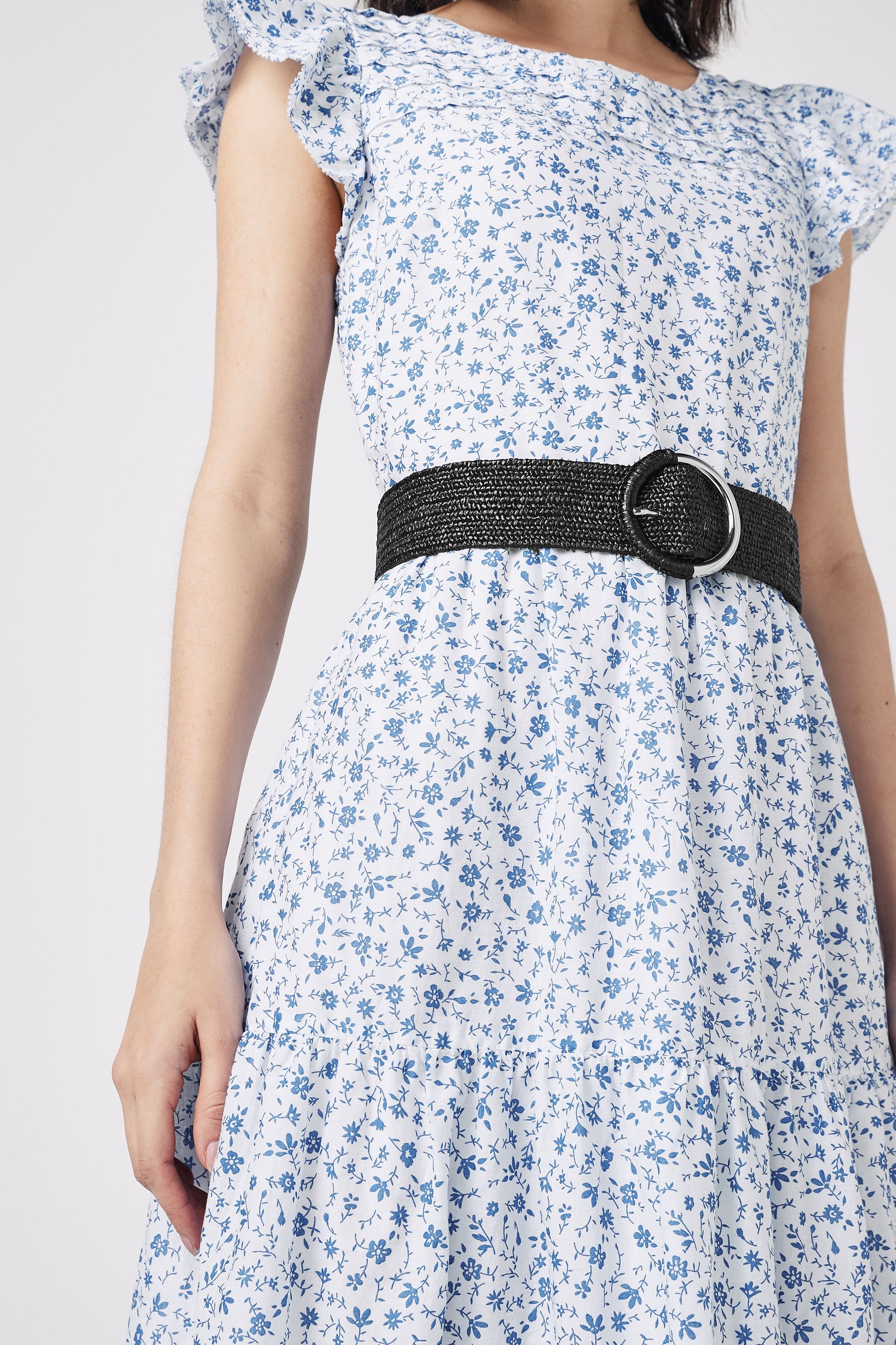 Buy Black Raffia Wide Belt from the Next UK online shop