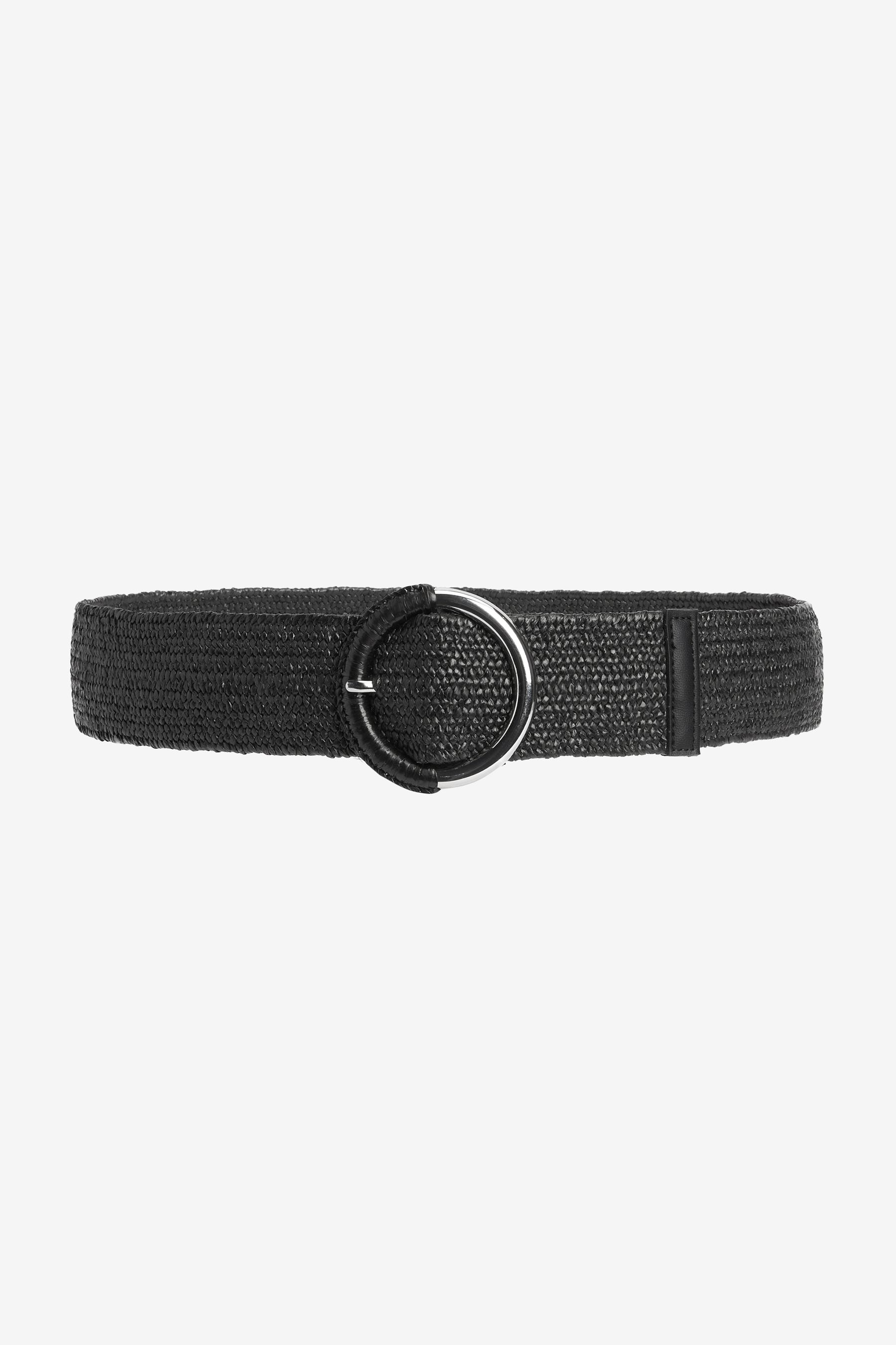 Gucci stretch belt discount black