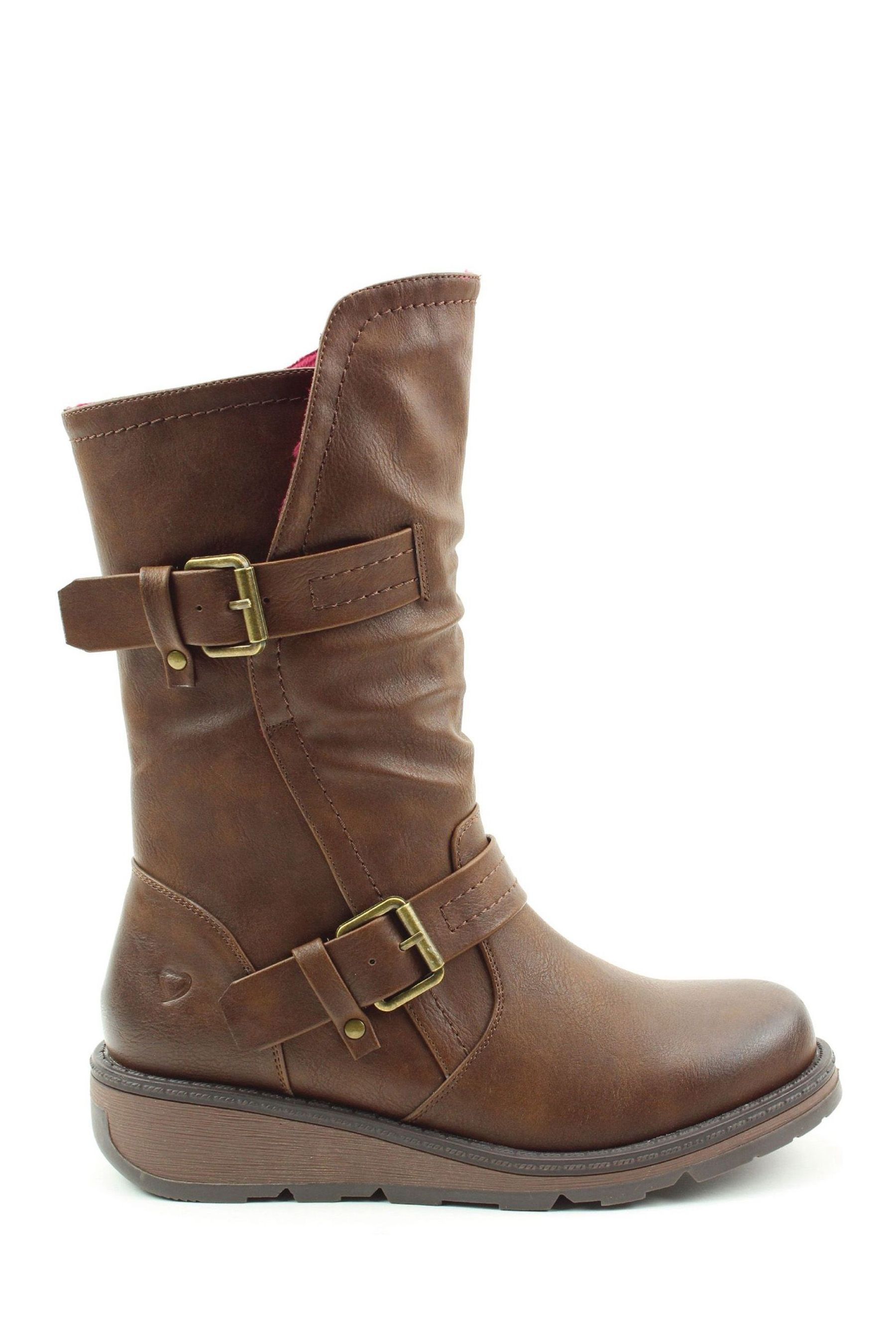 Heavenly feet wide fit top boots