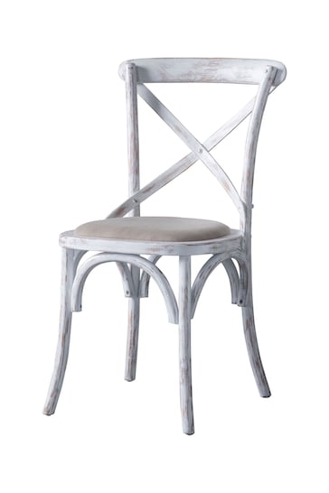 Gallery Home Set of 2 White Boston Dining Chairs