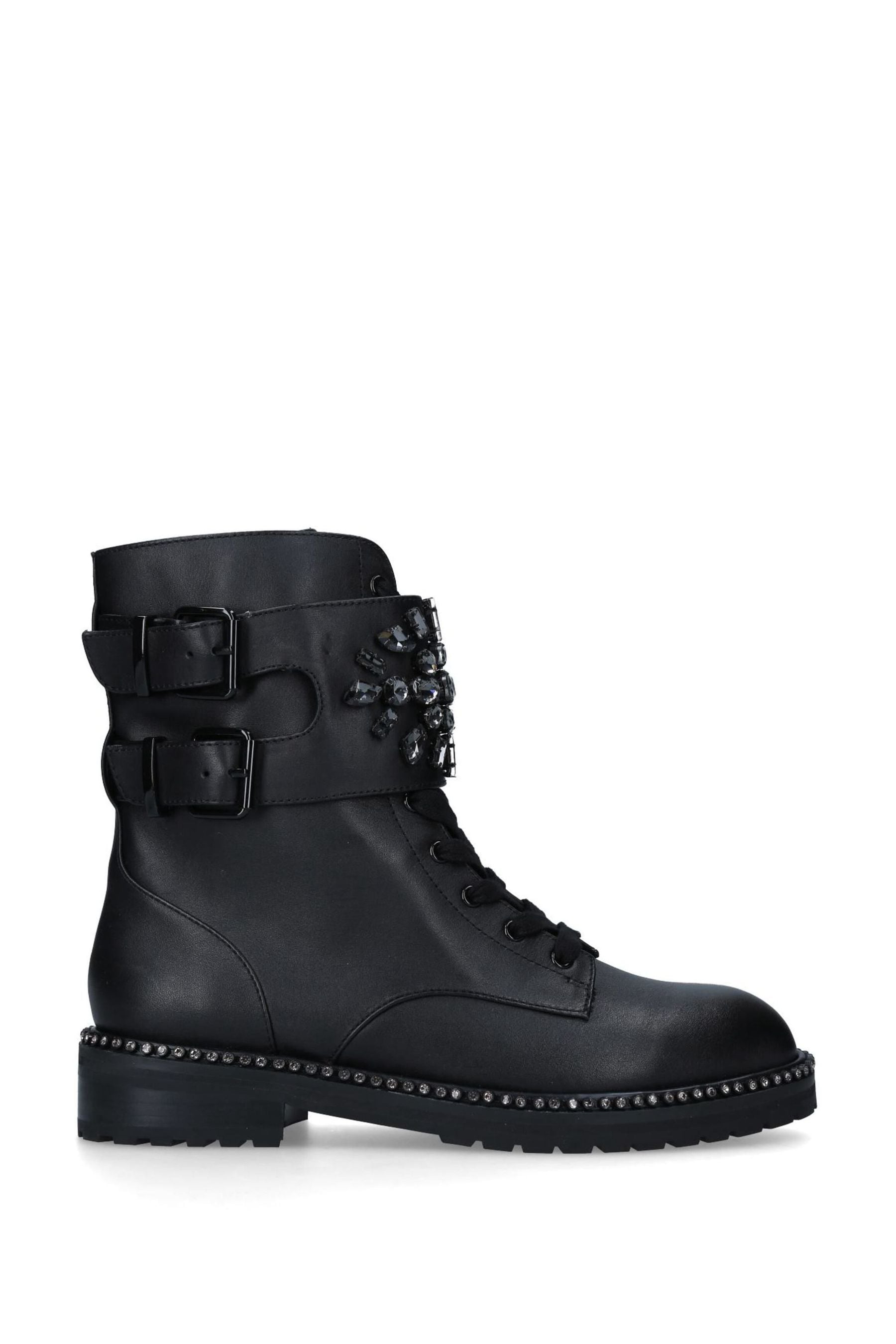 Buy Kurt Geiger Lonodn Black Stoop Boots from the Next UK online shop