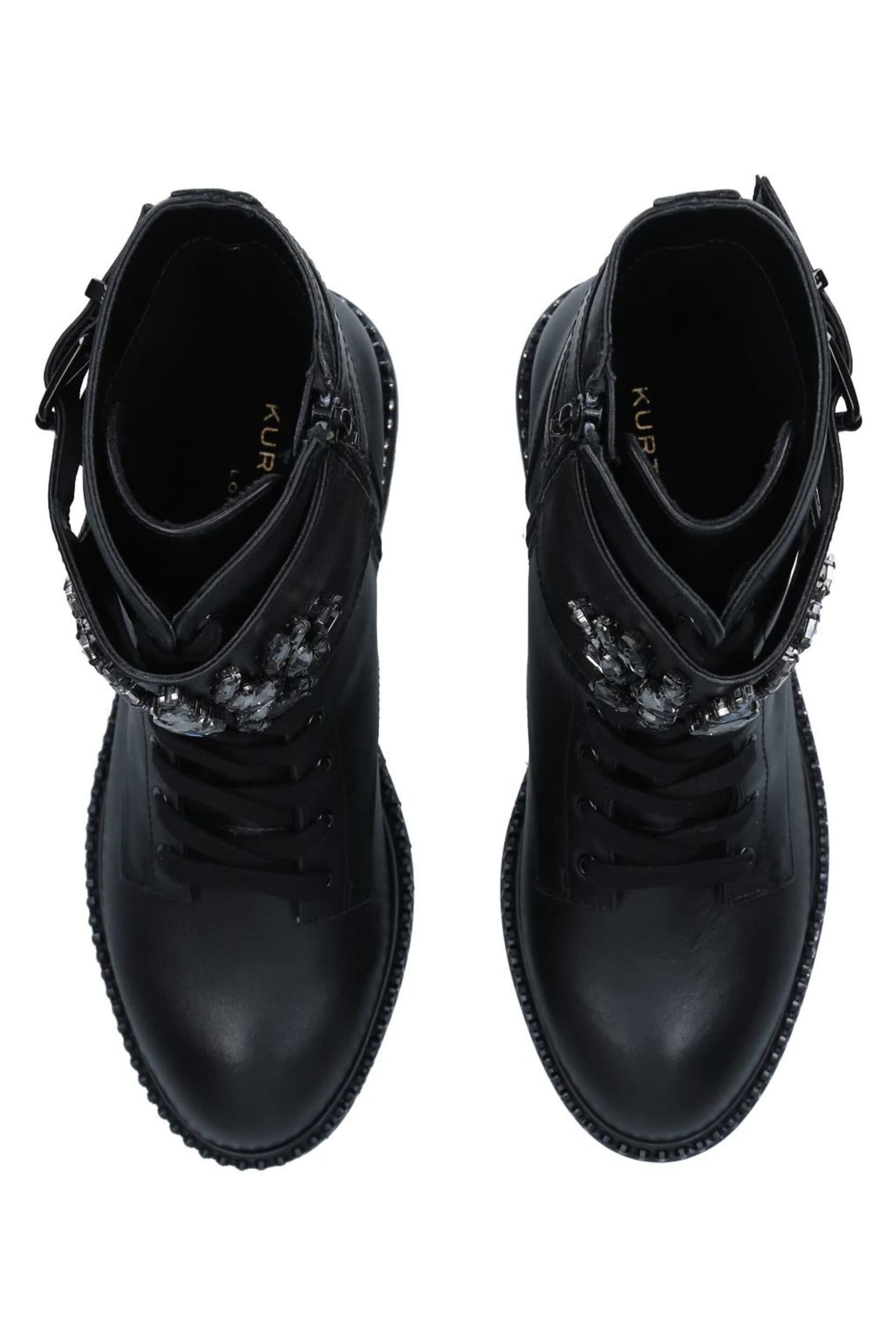 Kurt Geiger Lonodn Black Stoop Boots
