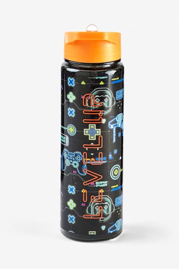 Black Gaming Water Bottle