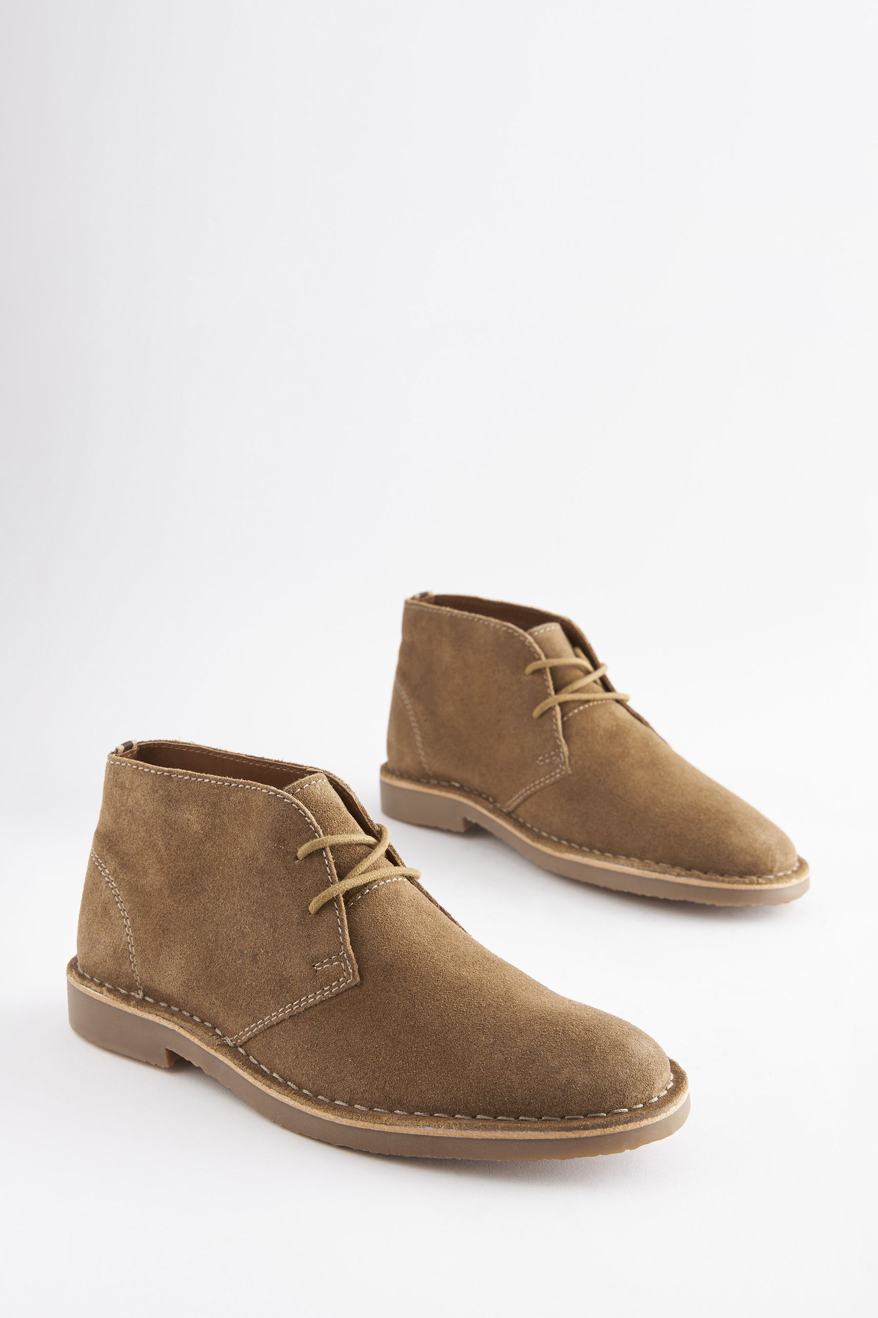 Buy Stone Suede Desert Boots from the Next UK online shop