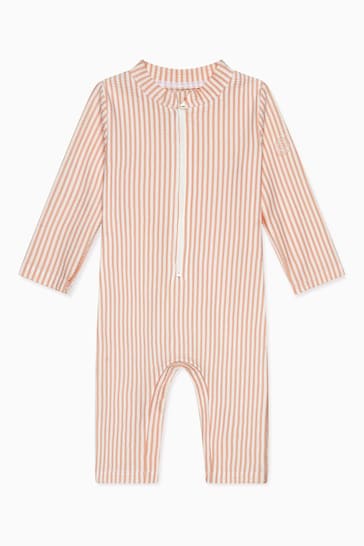 MORI Pink Recycled Fabric Sun Safe Suit