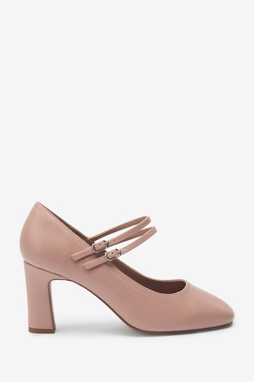 Nude Pink Extra Wide Fit Forever Comfort® Mary Jane Shoes
