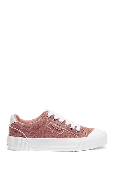 Rocket Dog Cheery Canvas Cotton Lace Trainers