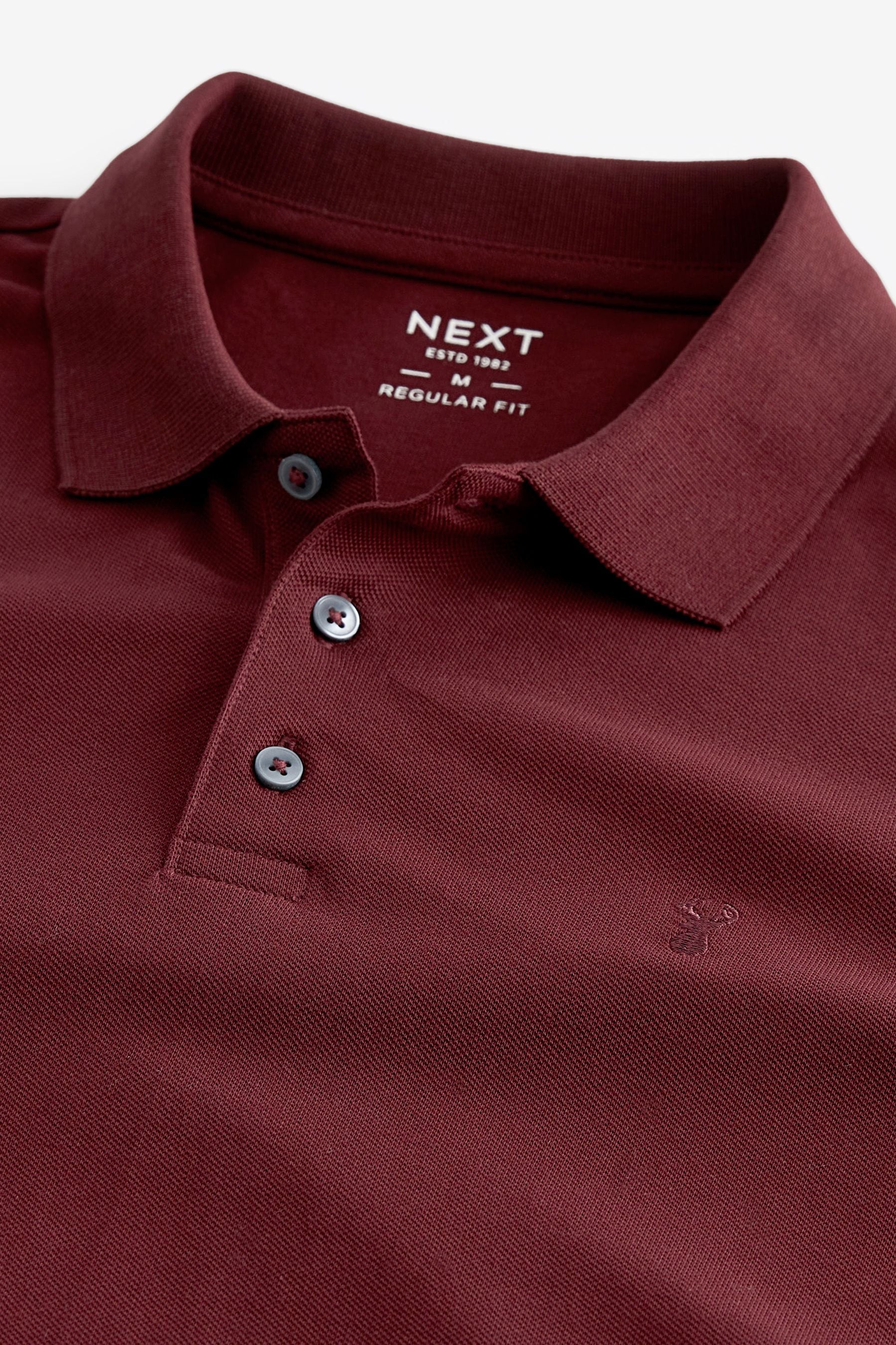 Long sleeve maroon polo online