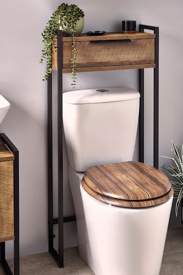 Buy Natural Bronx Over Toilet Storage from the Next UK online shop
