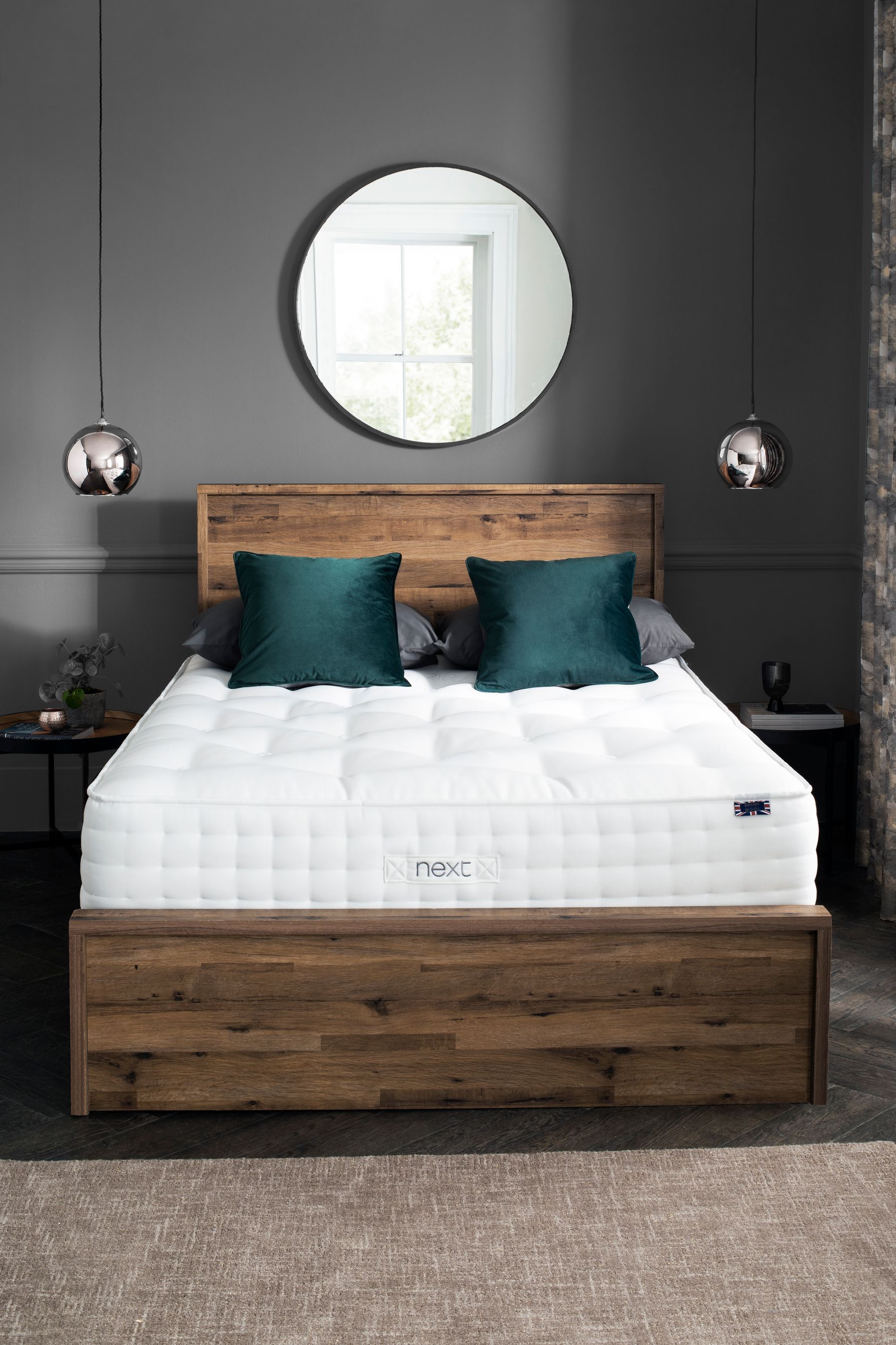 Next double outlet mattress