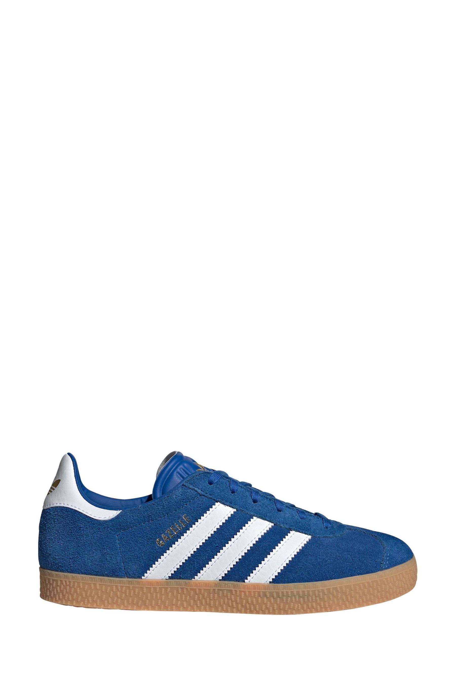 Buy adidas Originals Junior Blue Gazelle Trainers from the Next UK online shop