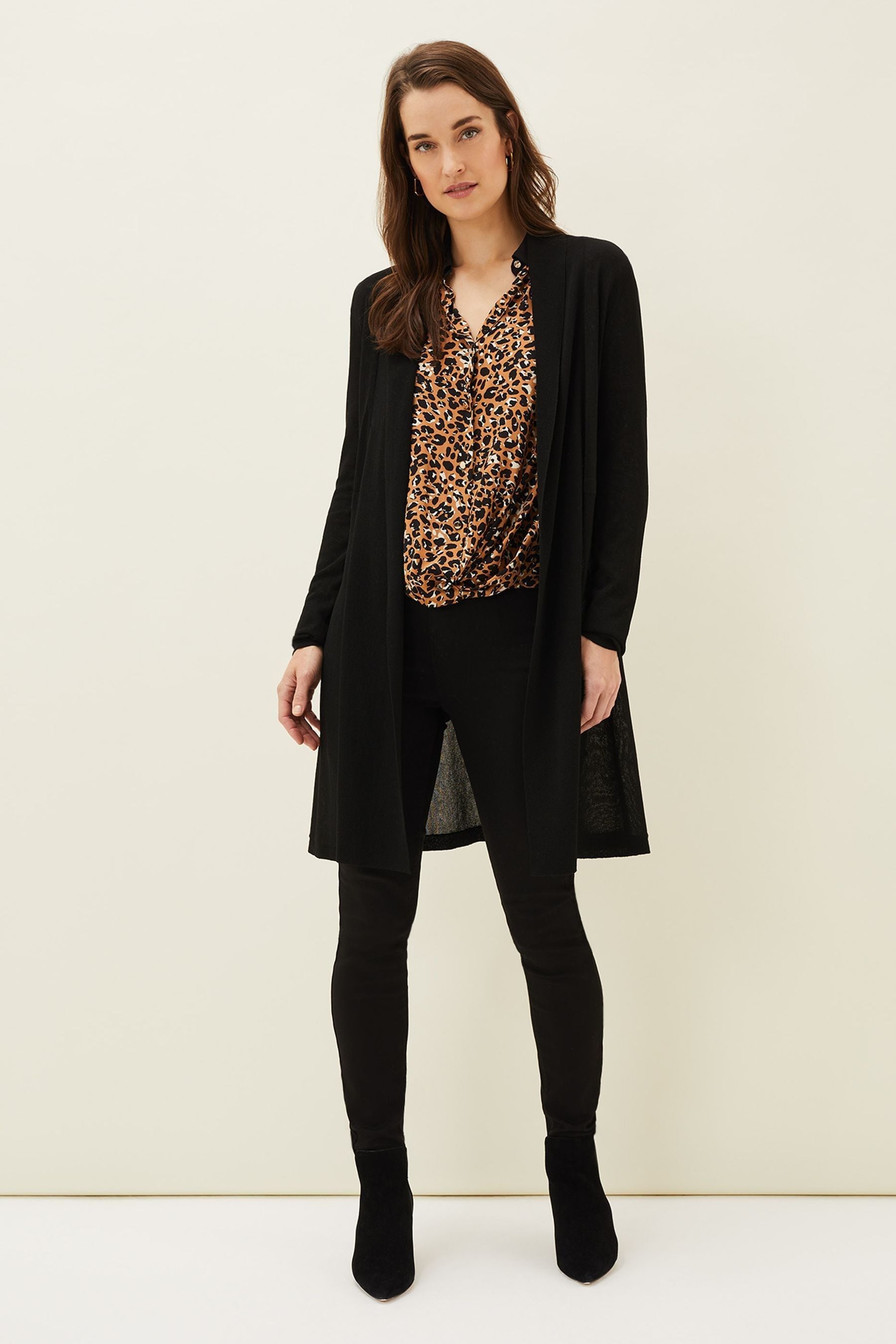 Longline sheer new arrivals cardigan