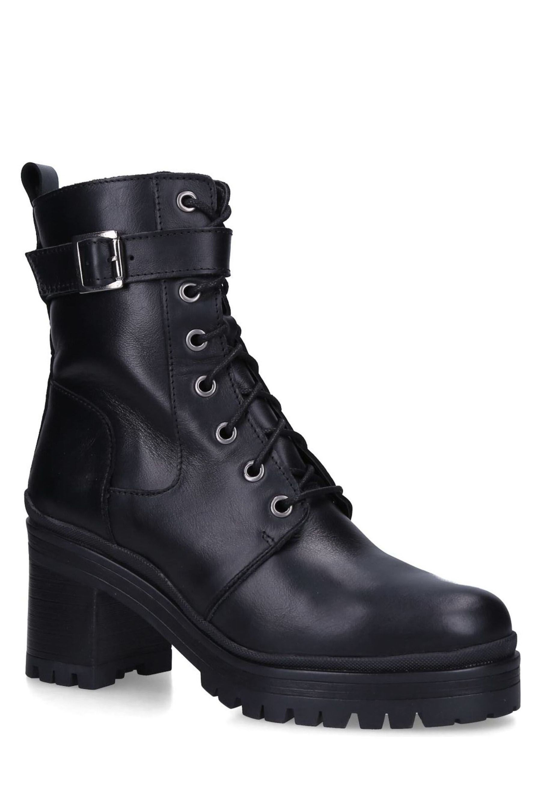 Buy Carvela Comfort Black Secure Lace Up Ankle Boots from the Next UK online shop