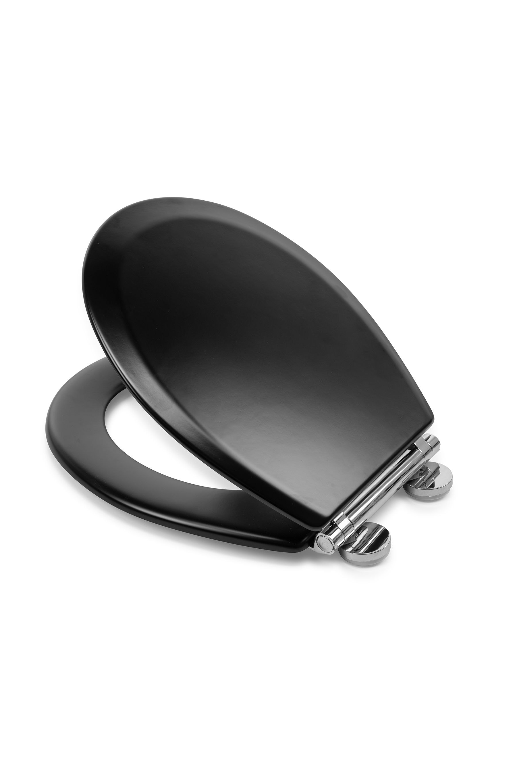 Black round toilet seat deals