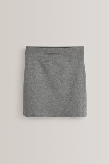 Grey 2 Pack Jersey Stretch Pull-On Pencil Skirts (3-17yrs)