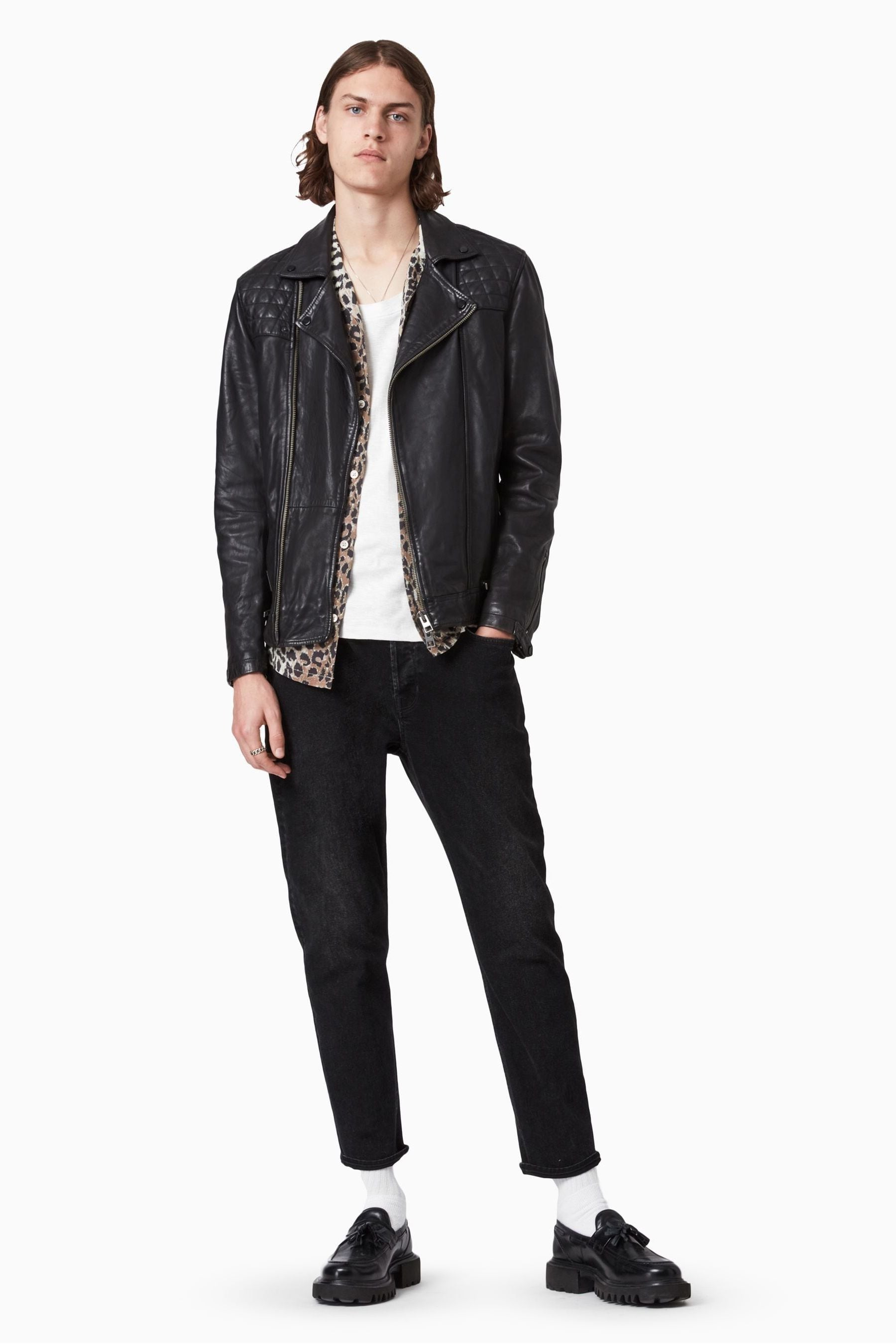 All saints womens store conroy leather jacket review