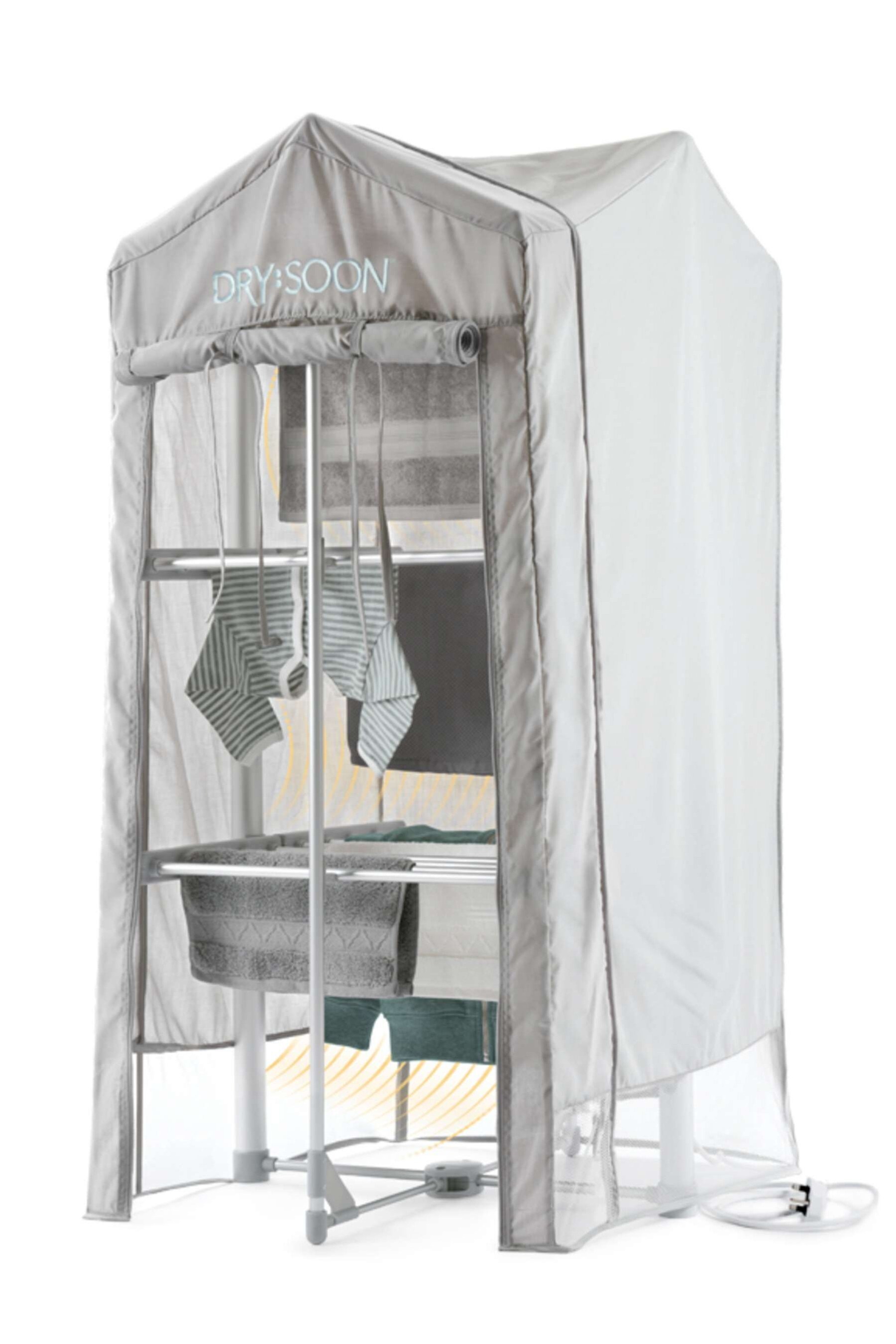 Buy Lakeland Grey Drysoon Mini 3 Tier Heated Airer Cover from the