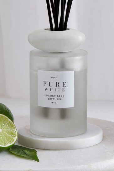 White Tea & Bergamot Luxury Fragranced Reed 180ml Diffuser