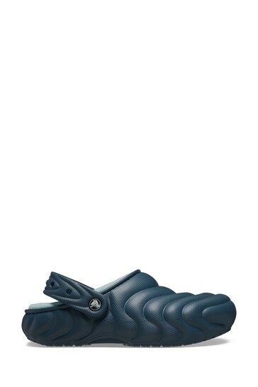 Șlapi CROCS Crocband Clog K 207006 Smoke Navy