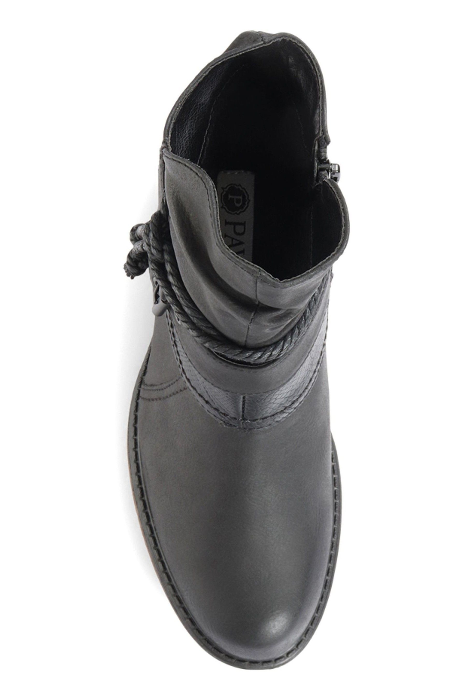 Womens black discount slouch ankle boots