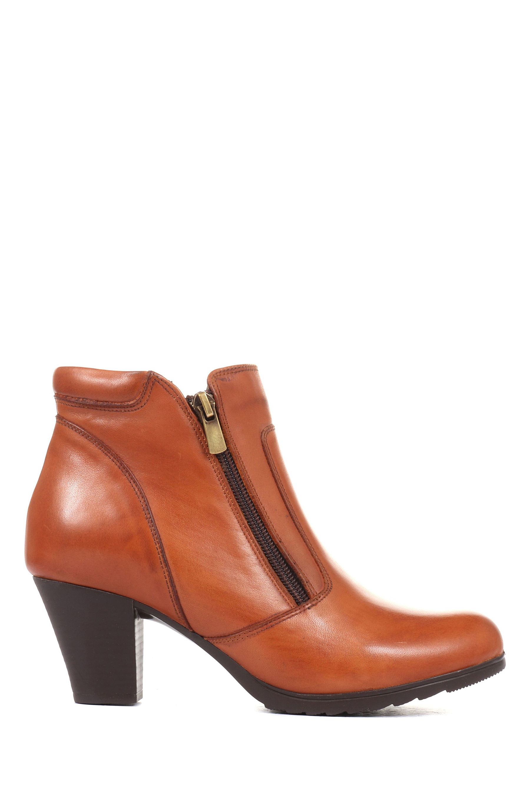Pavers leather ankle boots clearance