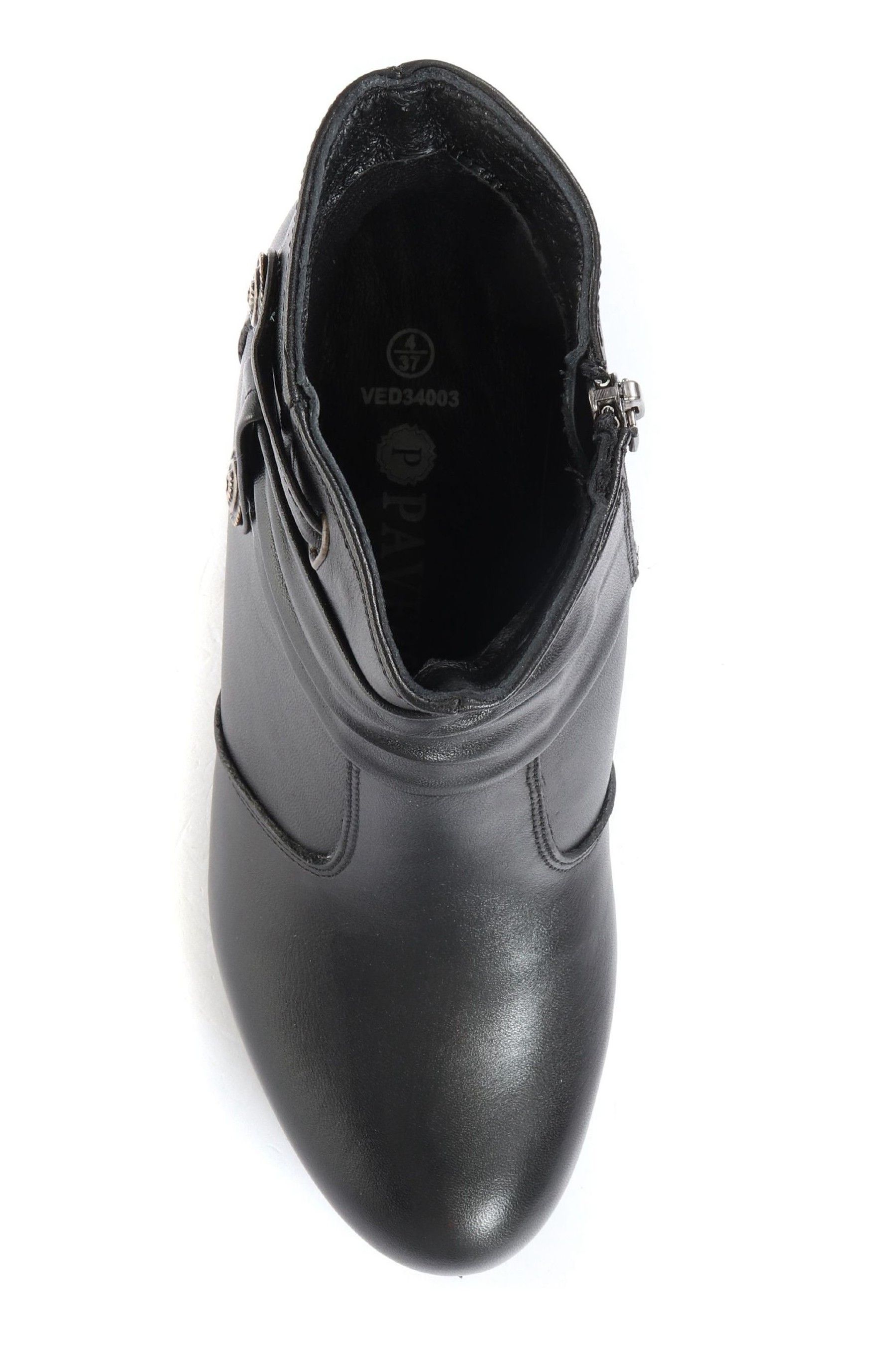 Pavers leather discount ankle boots