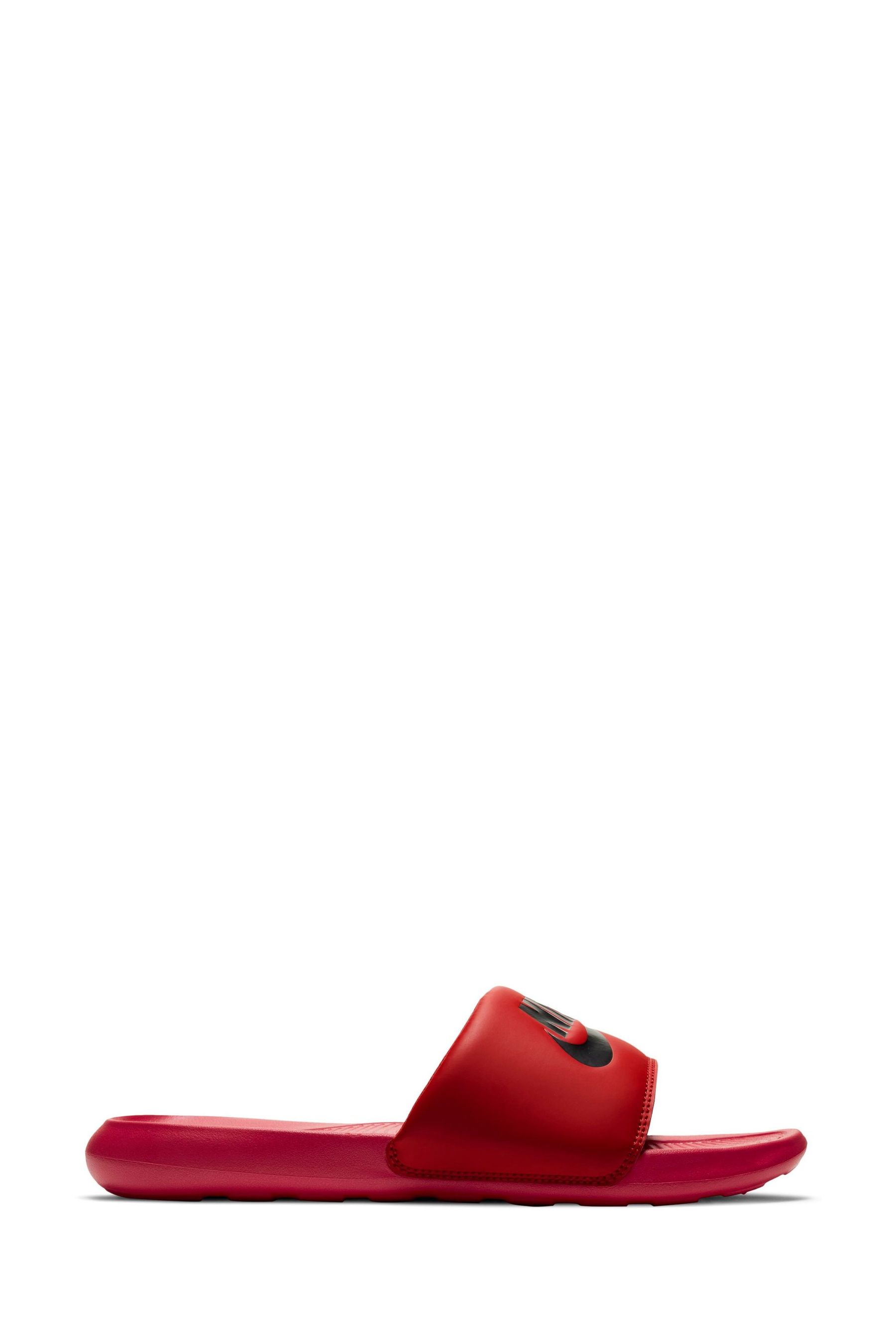 Nike sandals red and black deals